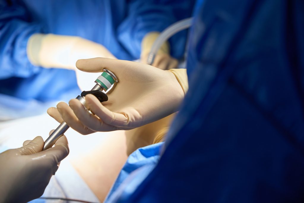 Special medical instrument during laparoscopic minimally invasive surgery